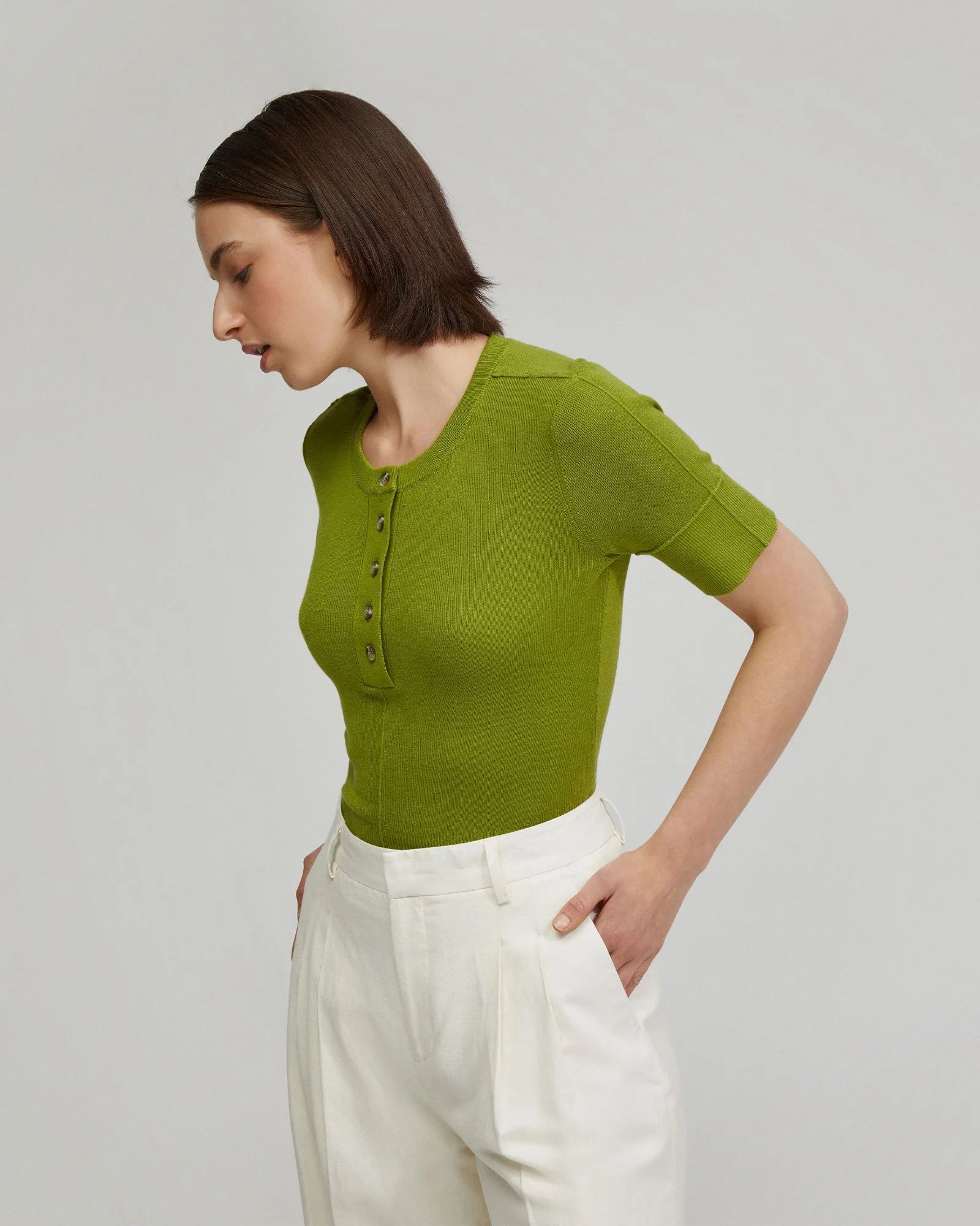 Helena Button Front Knit - Image 7