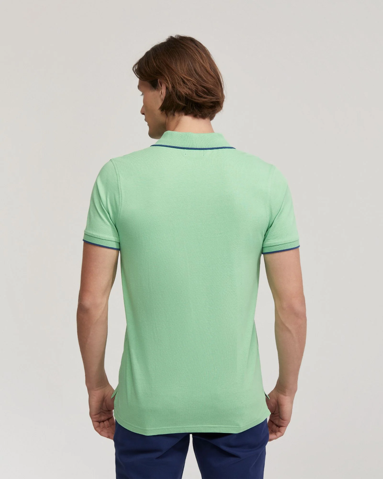 Henry Cotton Jersey Tipping Polo - Image 10