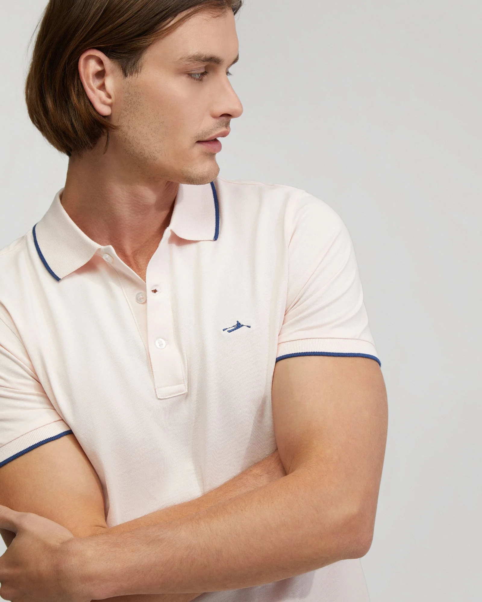 Henry Cotton Jersey Tipping Polo - Image 17