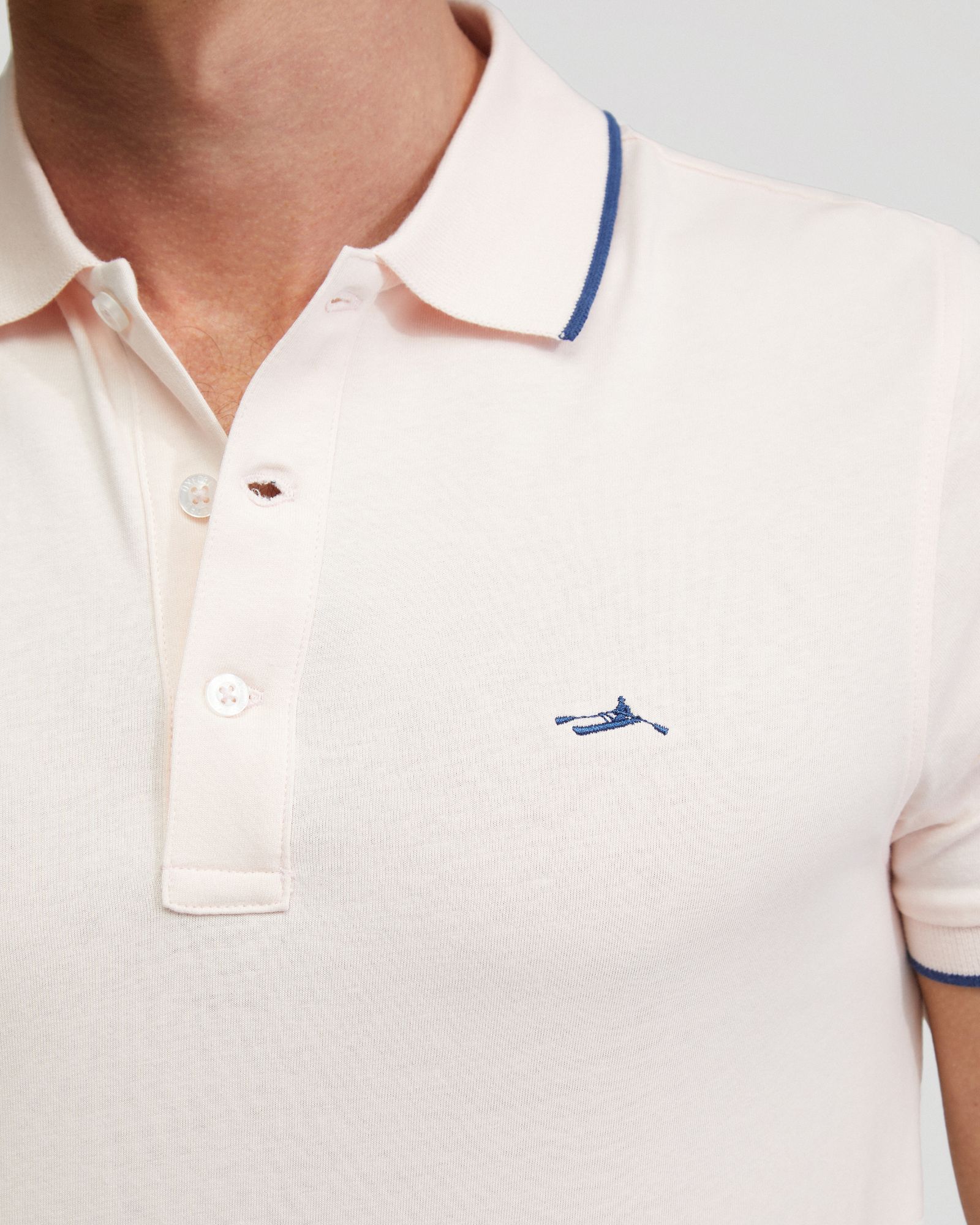 Henry Cotton Jersey Tipping Polo - Image 19