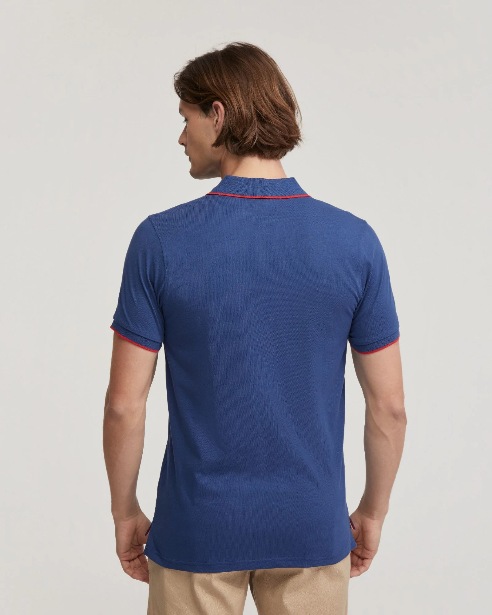 Henry Cotton Jersey Tipping Polo - Image 3