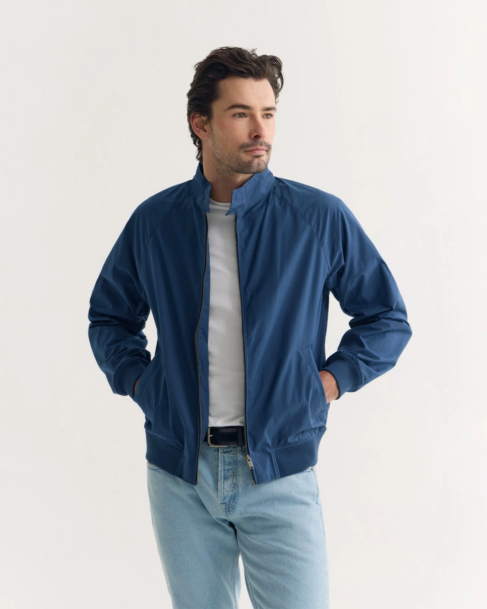 Henry Unlined Bomber Jacket - Image 5