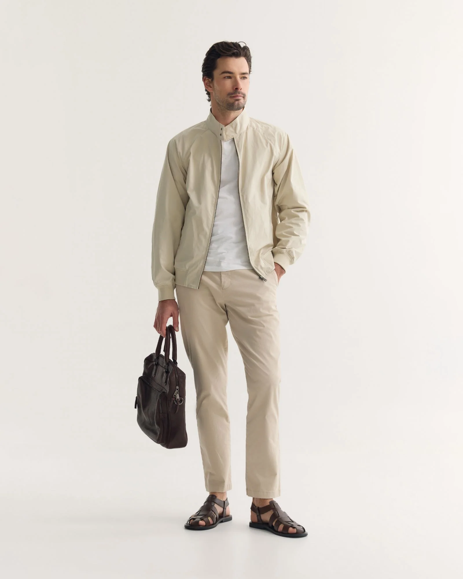 Henry Unlined Bomber Jacket - Image 7