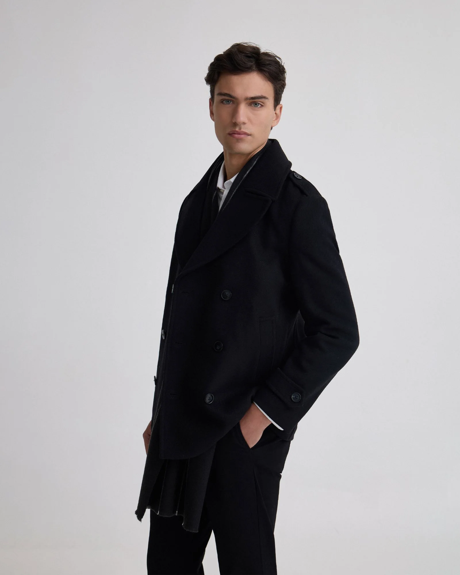 Henry Wool Pea Coat - Image 2