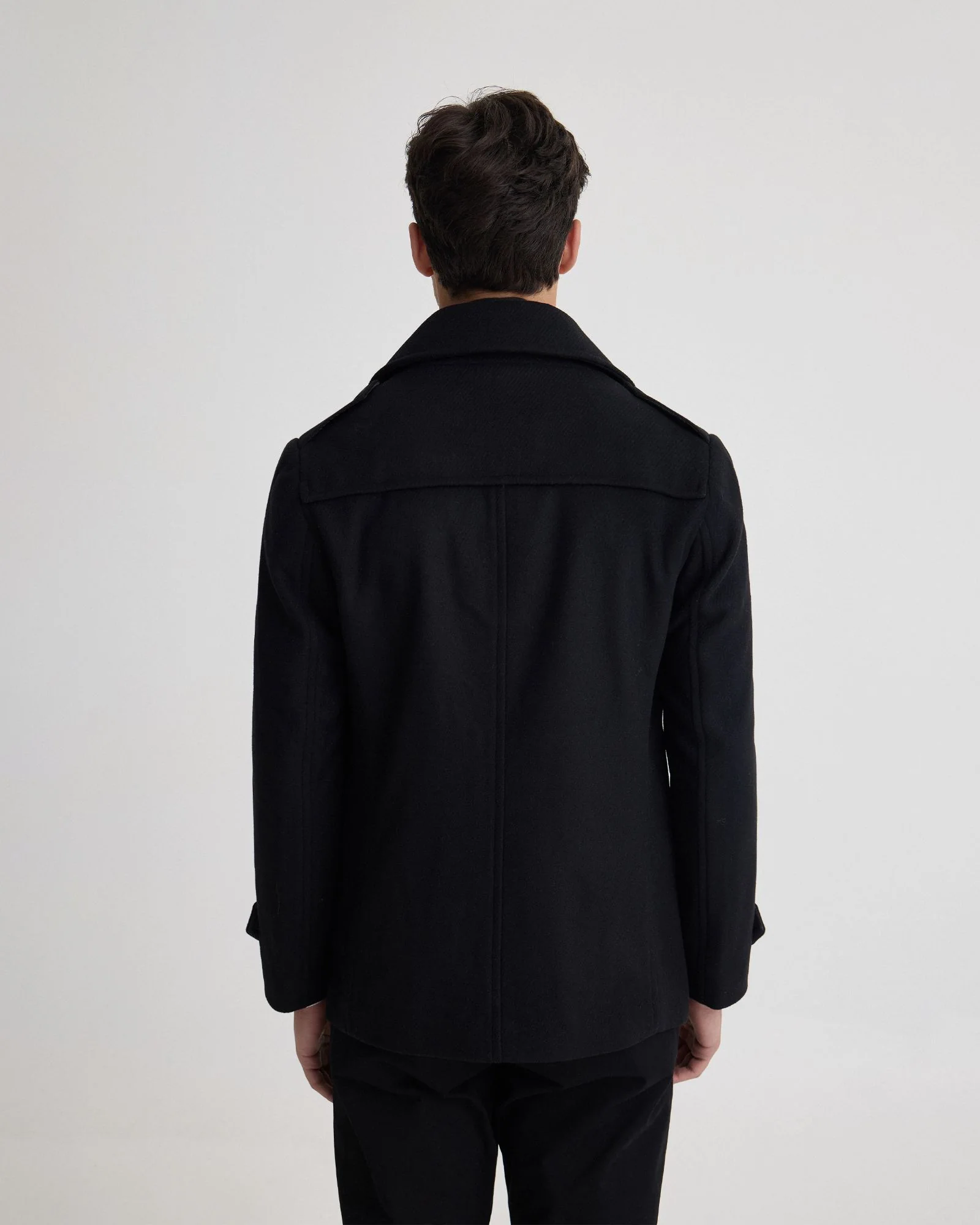 Henry Wool Pea Coat - Image 3