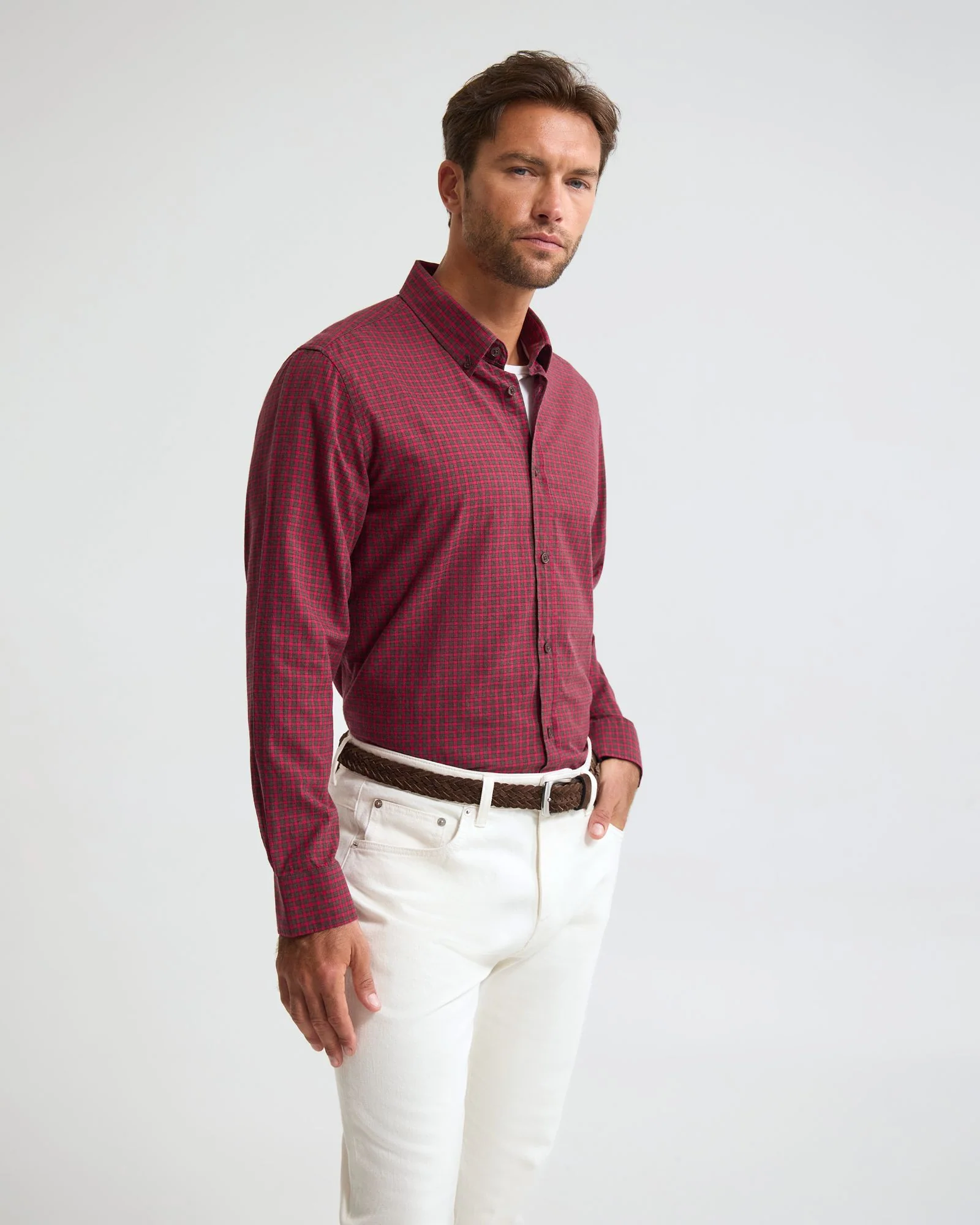 Holloway Brushed Check Shirt - Image 13