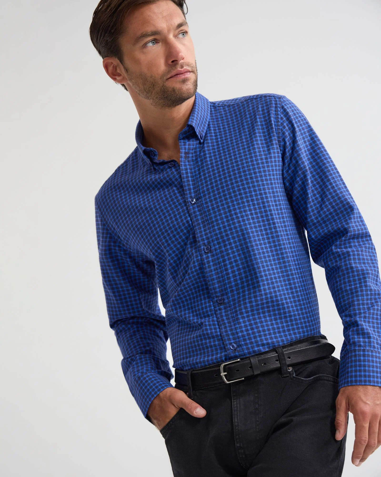 Holloway Brushed Check Shirt - Image 5