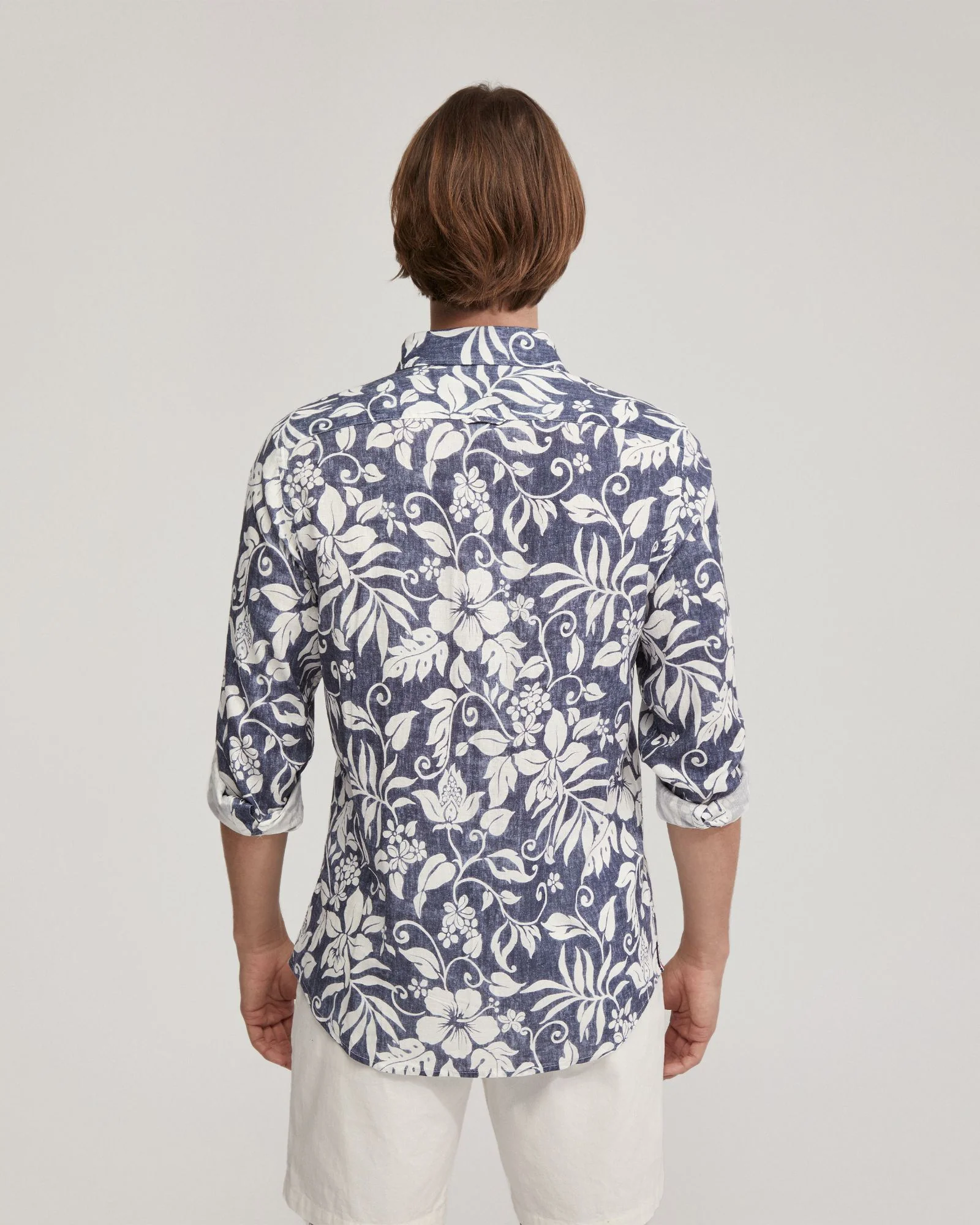 Holloway Linen Blnd Printed Shirt - Image 3