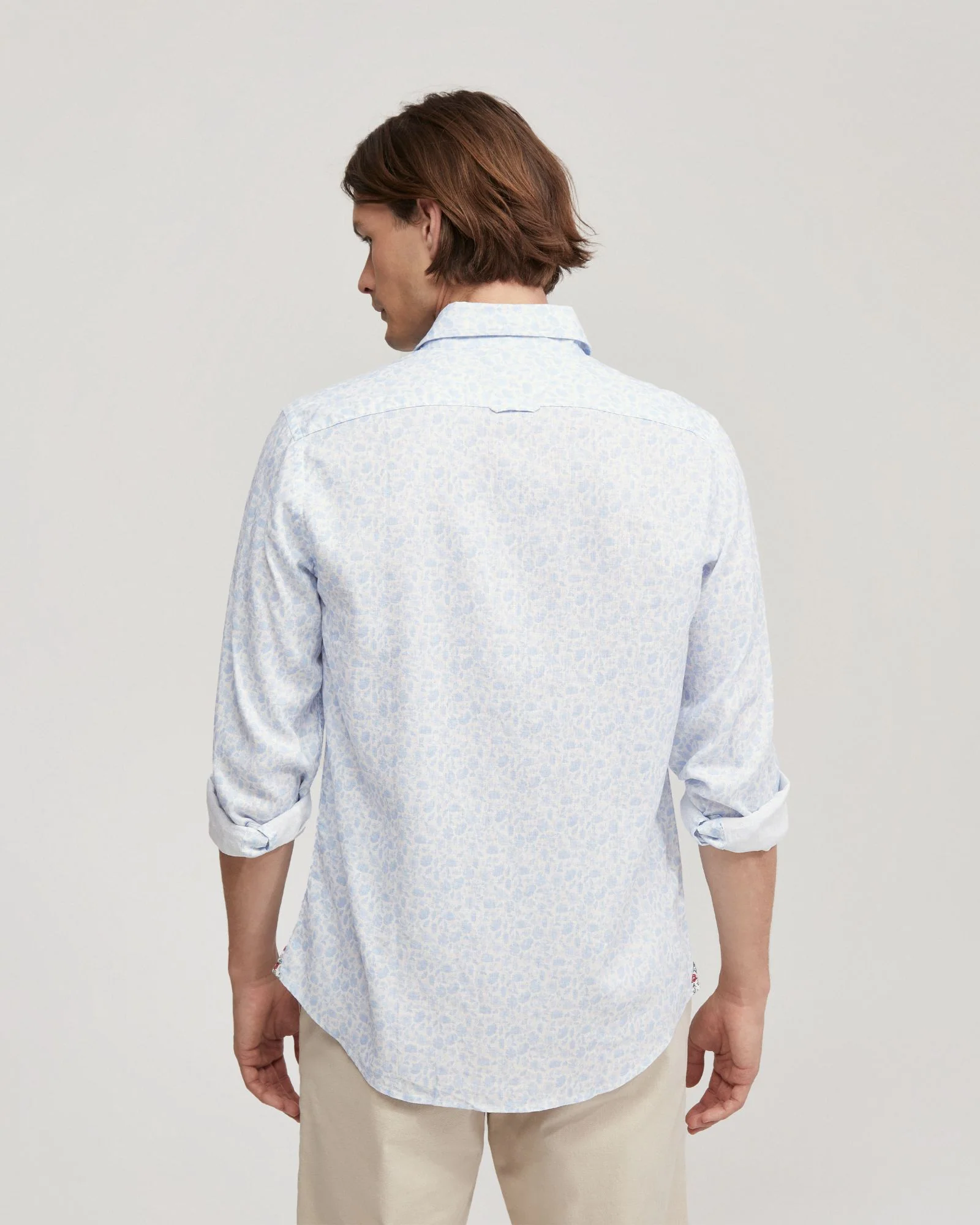Holloway Linen Blnd Printed Shirt - Image 3
