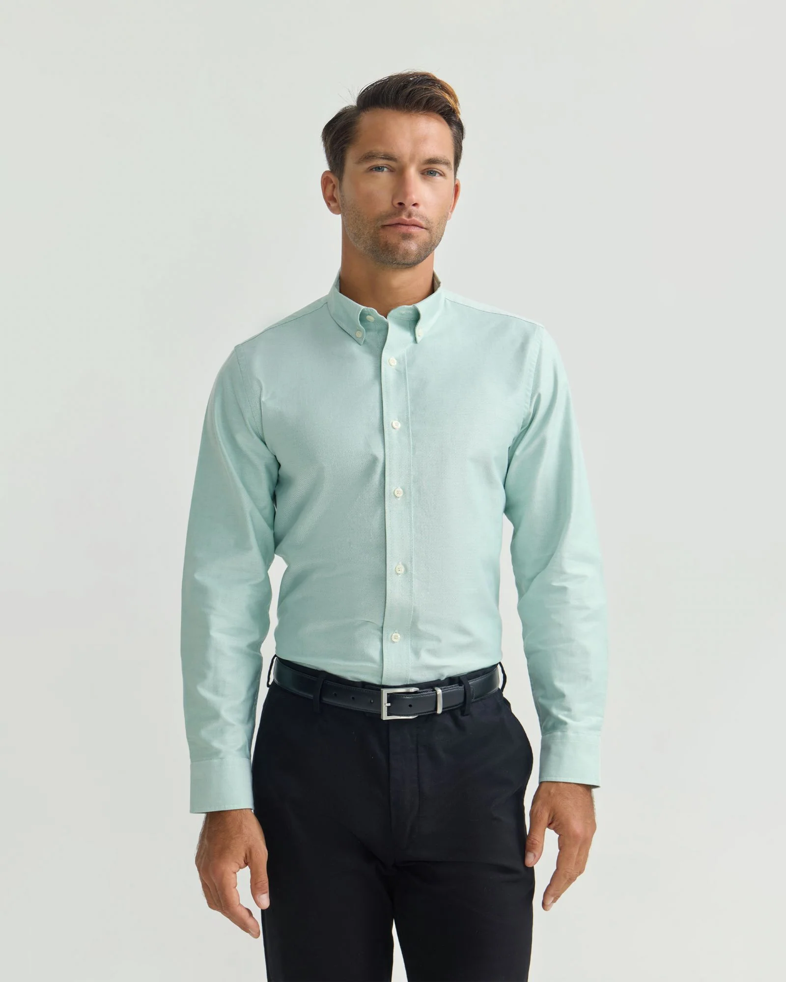 Holloway Oxford Weave Cotton Shirt - Image 11