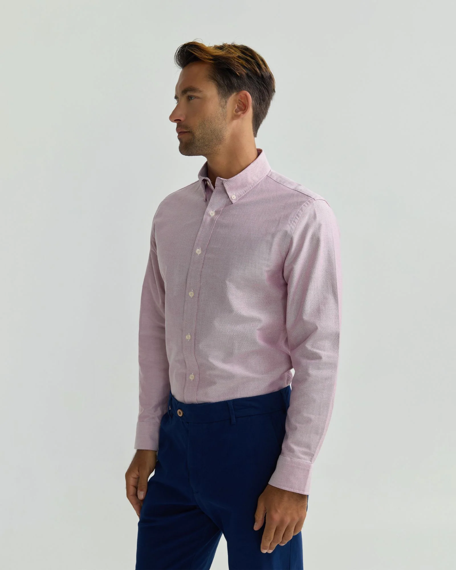 Holloway Oxford Weave Cotton Shirt - Image 14