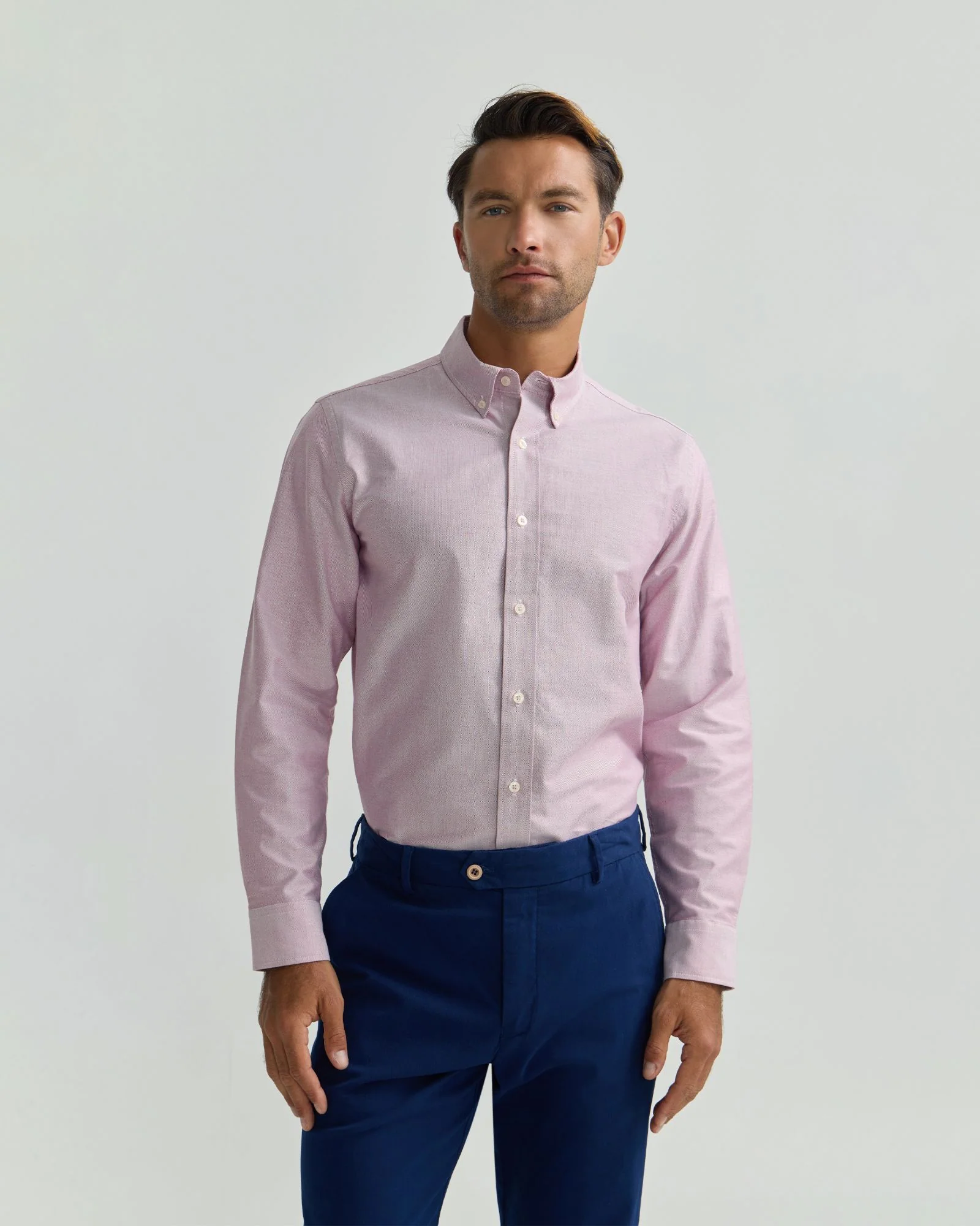 Holloway Oxford Weave Cotton Shirt - Image 17