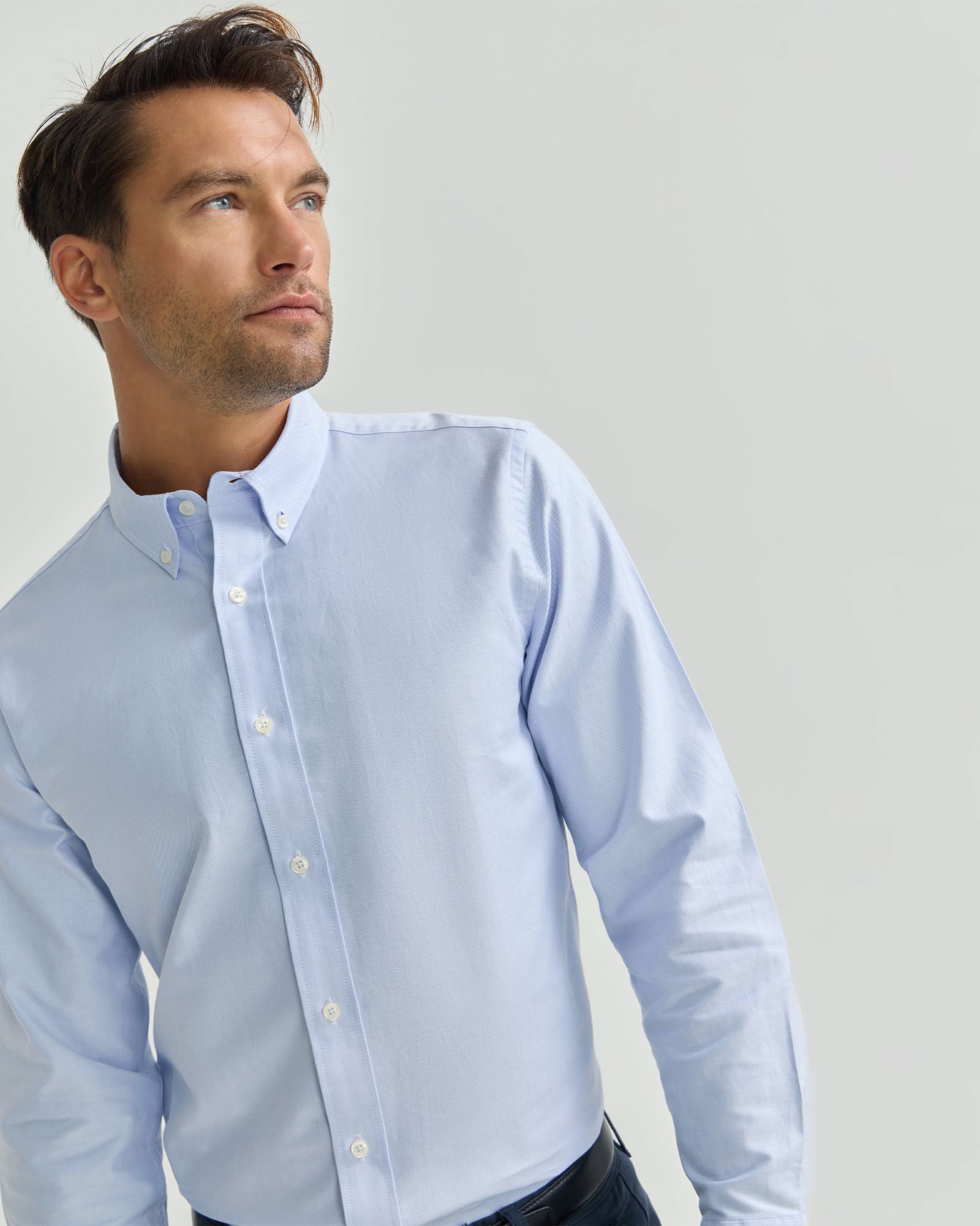 Holloway Oxford Weave Cotton Shirt - Image 4