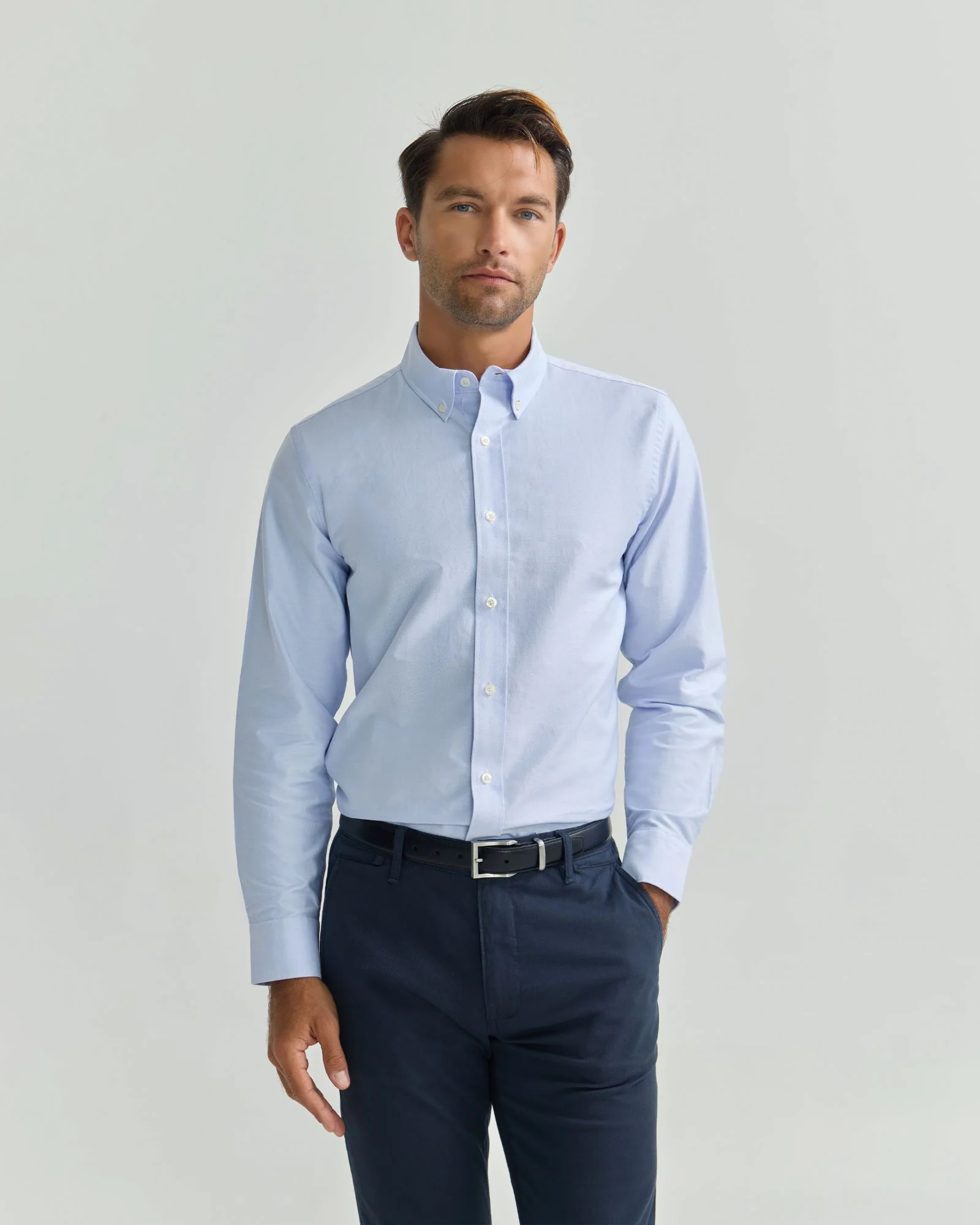 Holloway Oxford Weave Cotton Shirt - Image 5