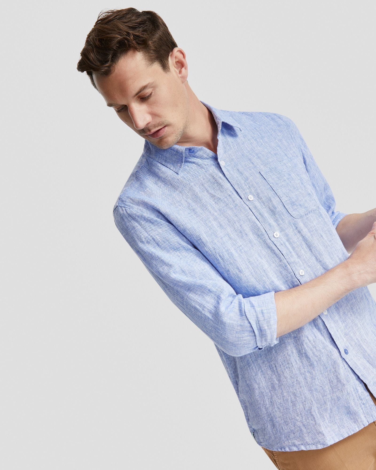Holloway Pure Linen Shirt - Image 11