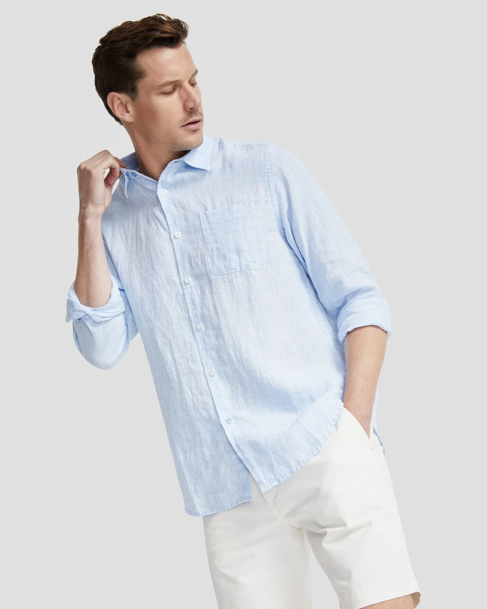 Holloway Pure Linen Shirt - Image 4