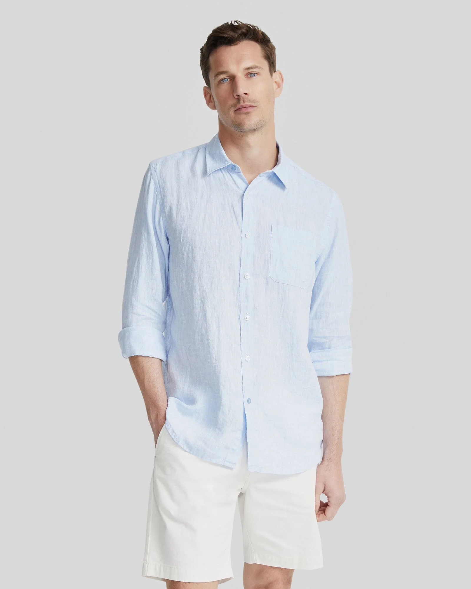 Holloway Pure Linen Shirt - Image 5
