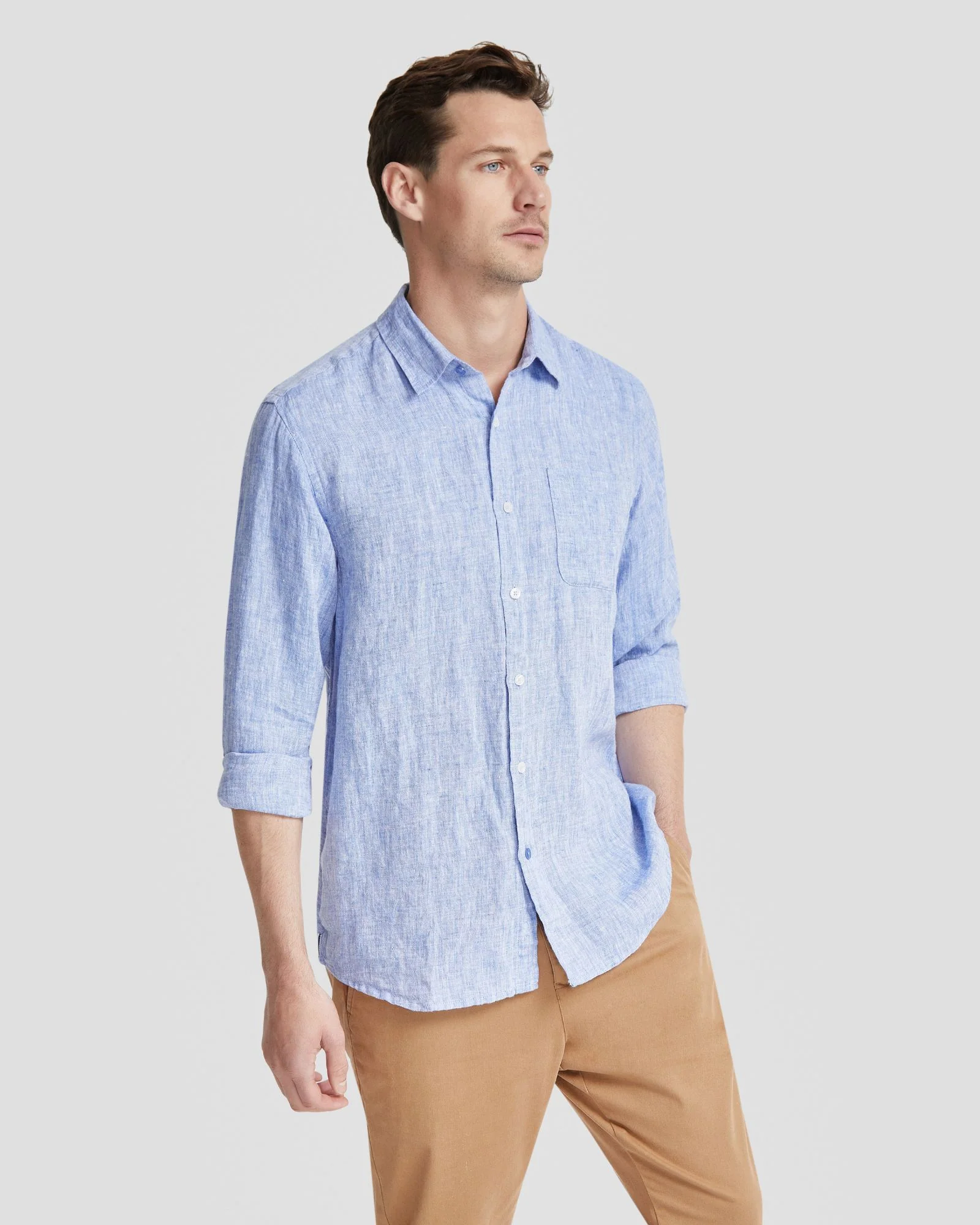 Holloway Pure Linen Shirt - Image 9
