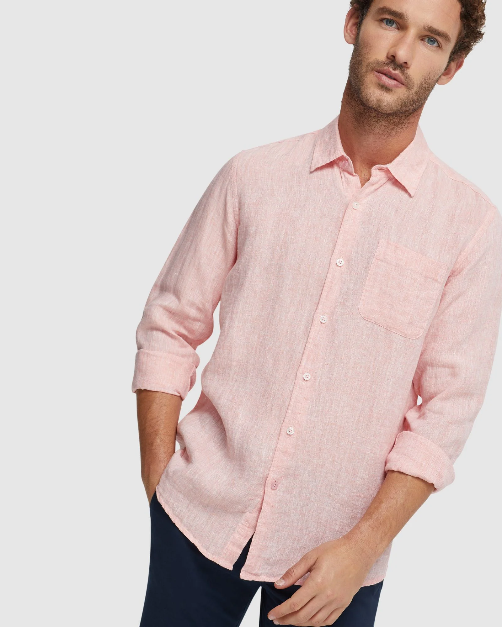 Holloway Pure Linen Shirt - Image 11