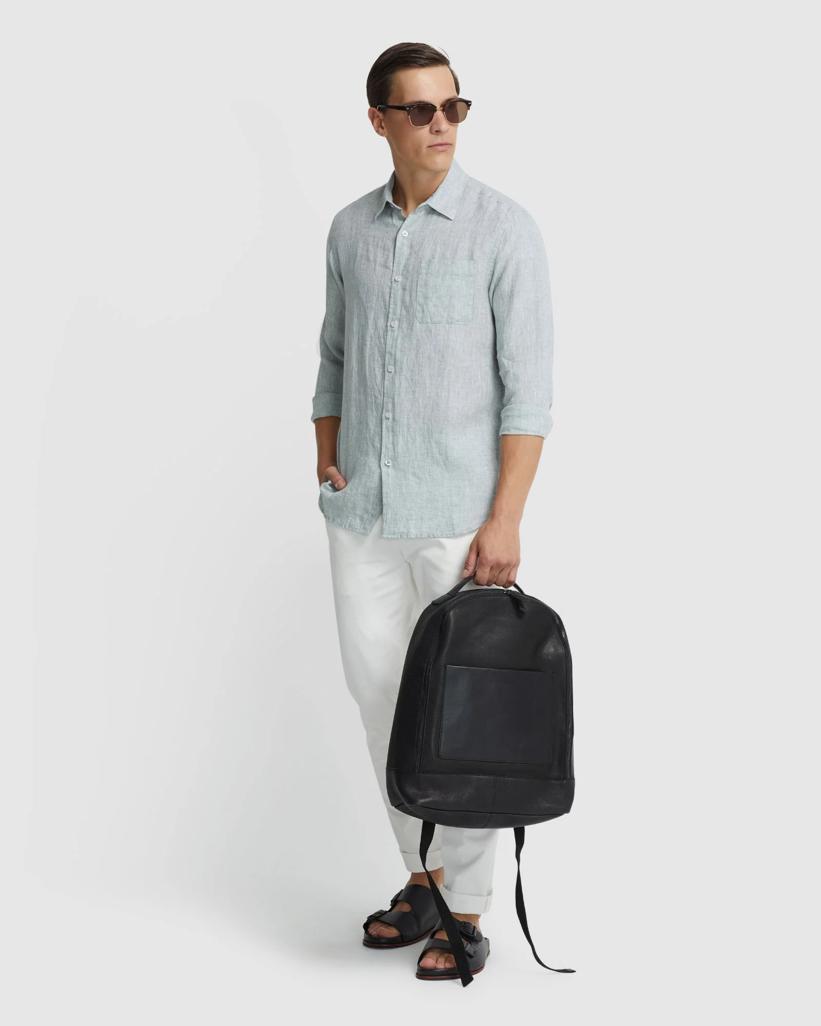 Holloway Pure Linen Shirt - Image 7