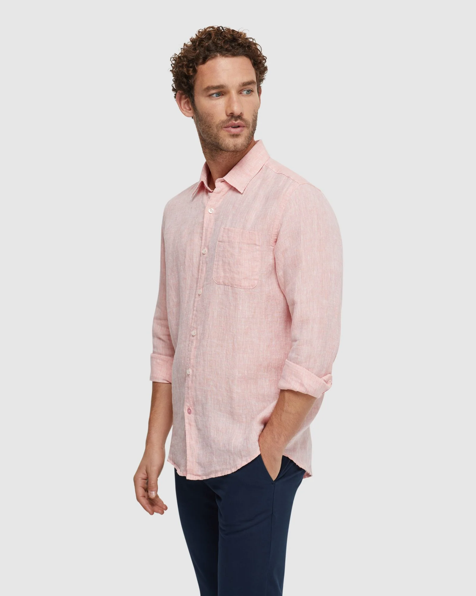 Holloway Pure Linen Shirt - Image 9