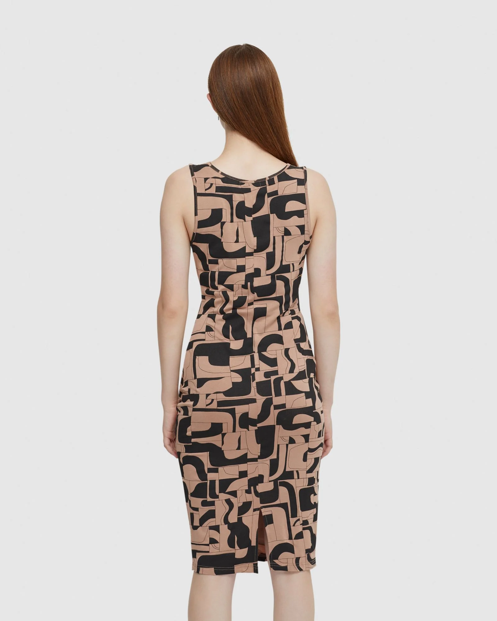 Holly Sleeveless Printed Dress - Image 3