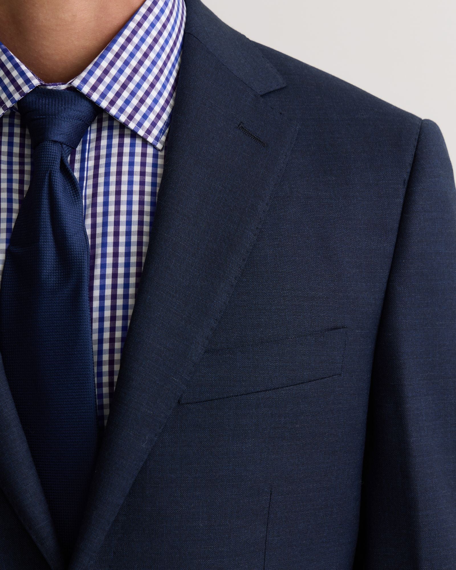 Hopkins Luxury Half Canvas Suit Jacket - Image 6
