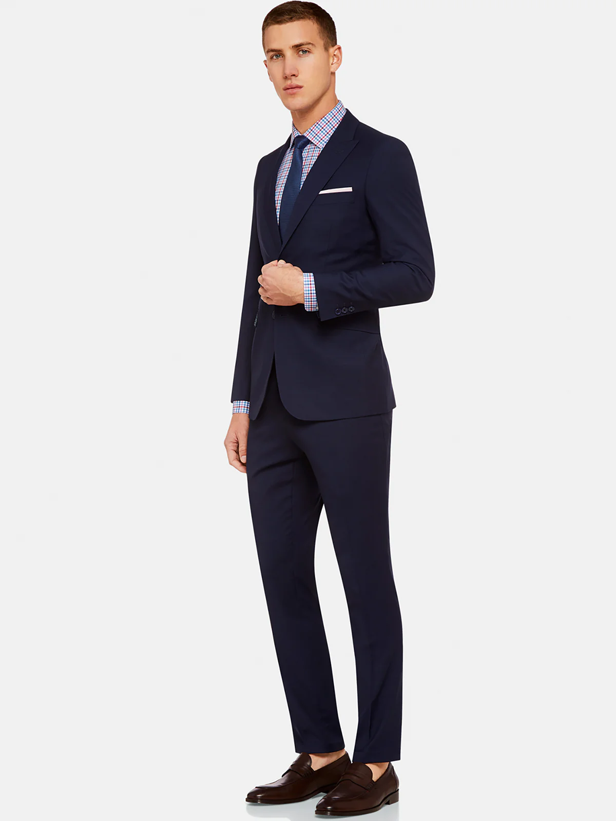 Hopkins Peak Lapel Woolsuit Jacket - Image 7