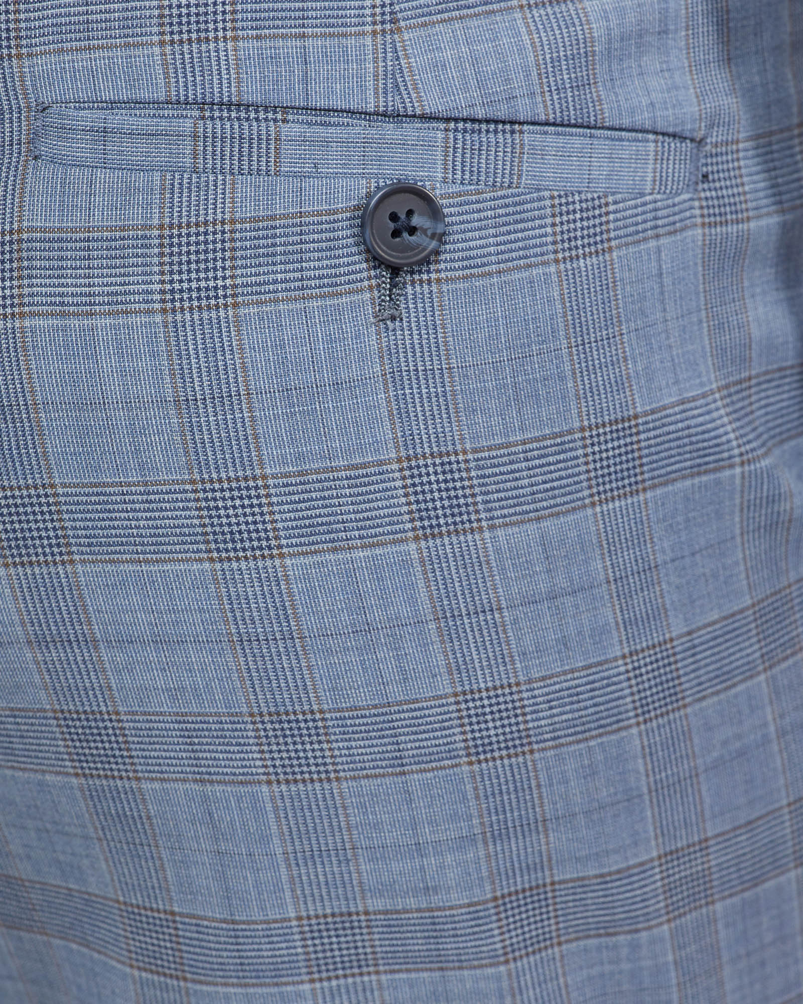 Hopkins Wool Checked Suit Trousers - Image 6