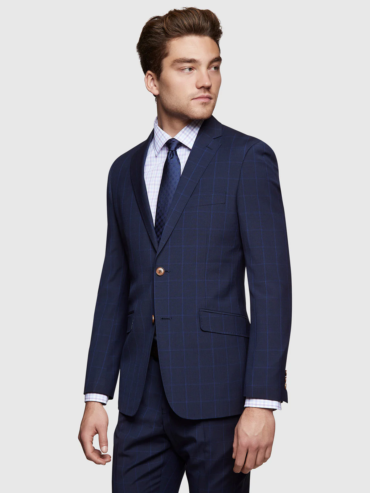 Hopkins Wool Stretch Suit Jacket - Image 2
