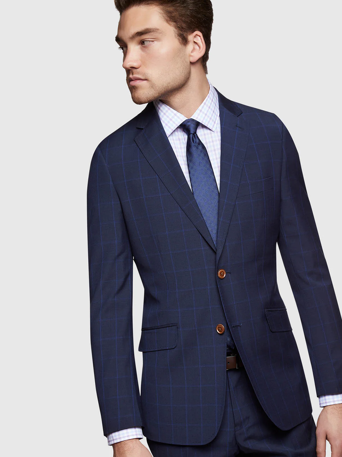 Hopkins Wool Stretch Suit Jacket - Image 3