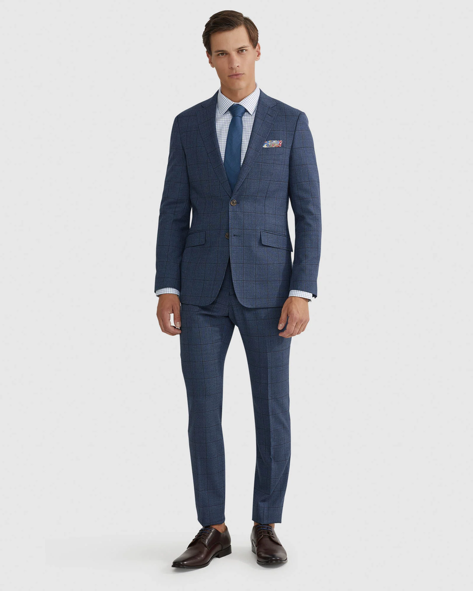 Hopkins Wool Stretch Suit Trousers - Image 5