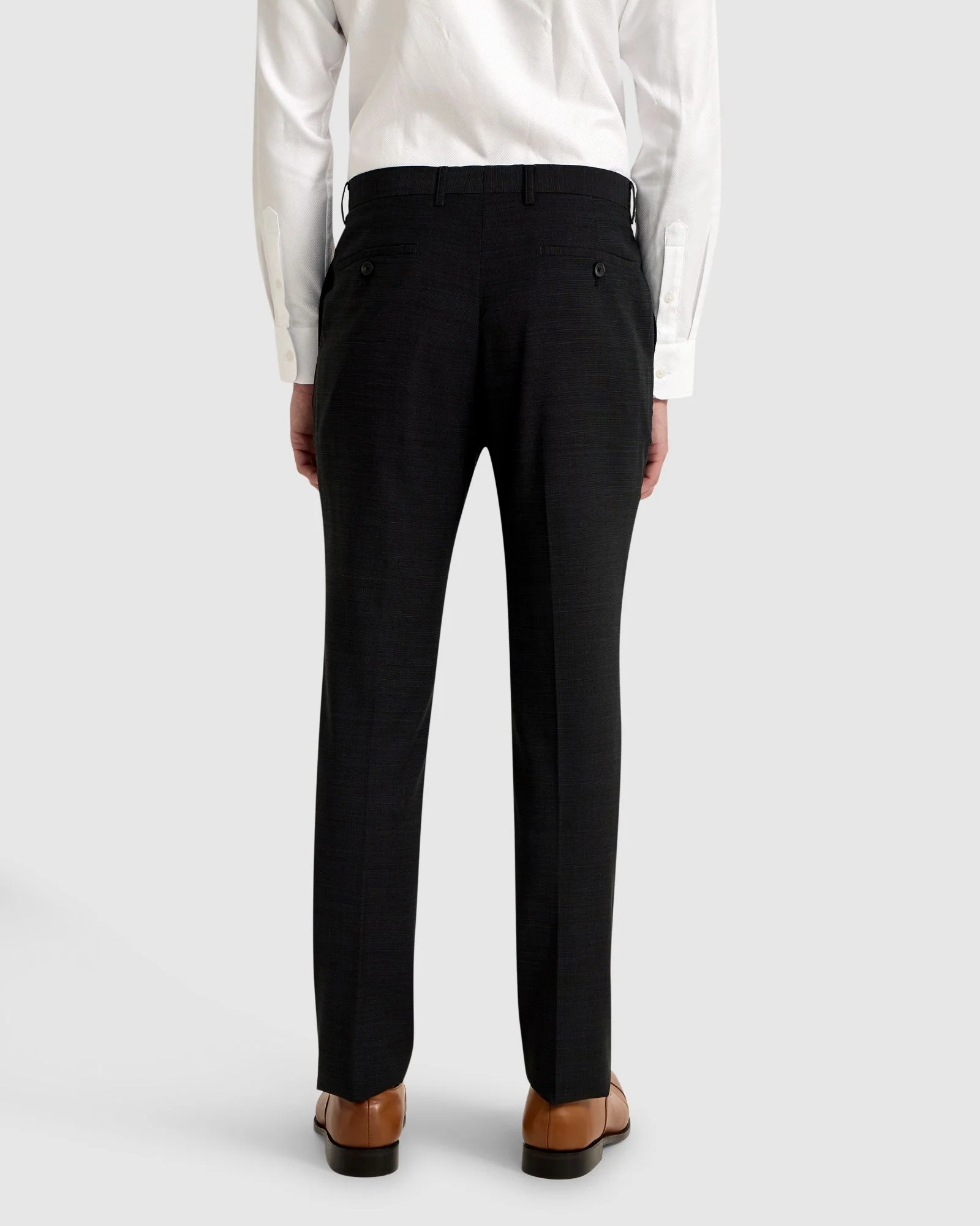 Hopkins Wool Stretch Suit Trousers - Image 3