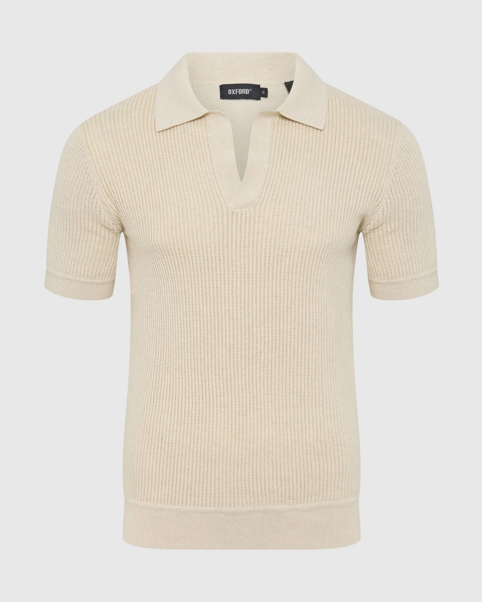 Huck Lined Knitted Polo - Image 16