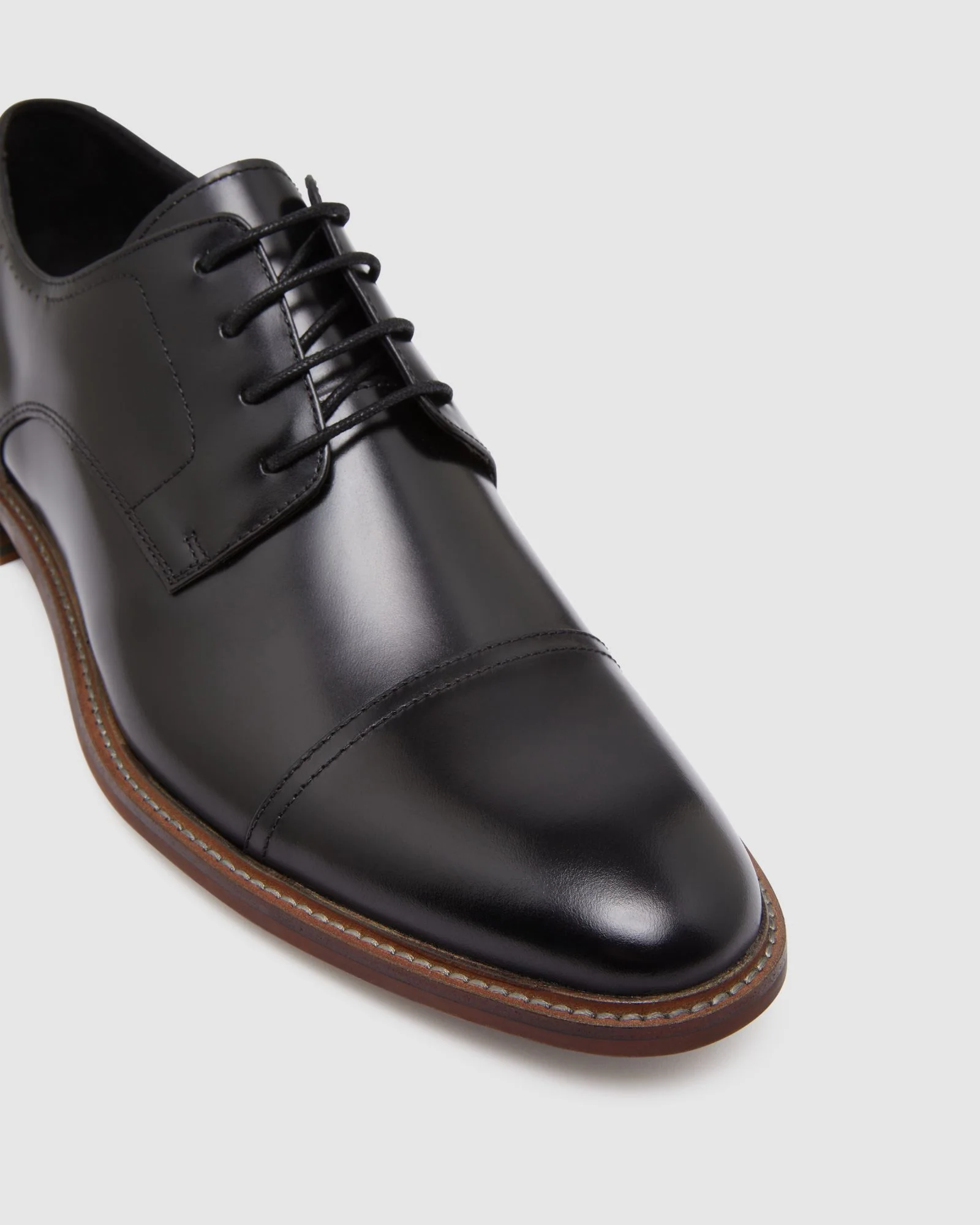 Hudson Toe Cap Derby Shoe - Image 9