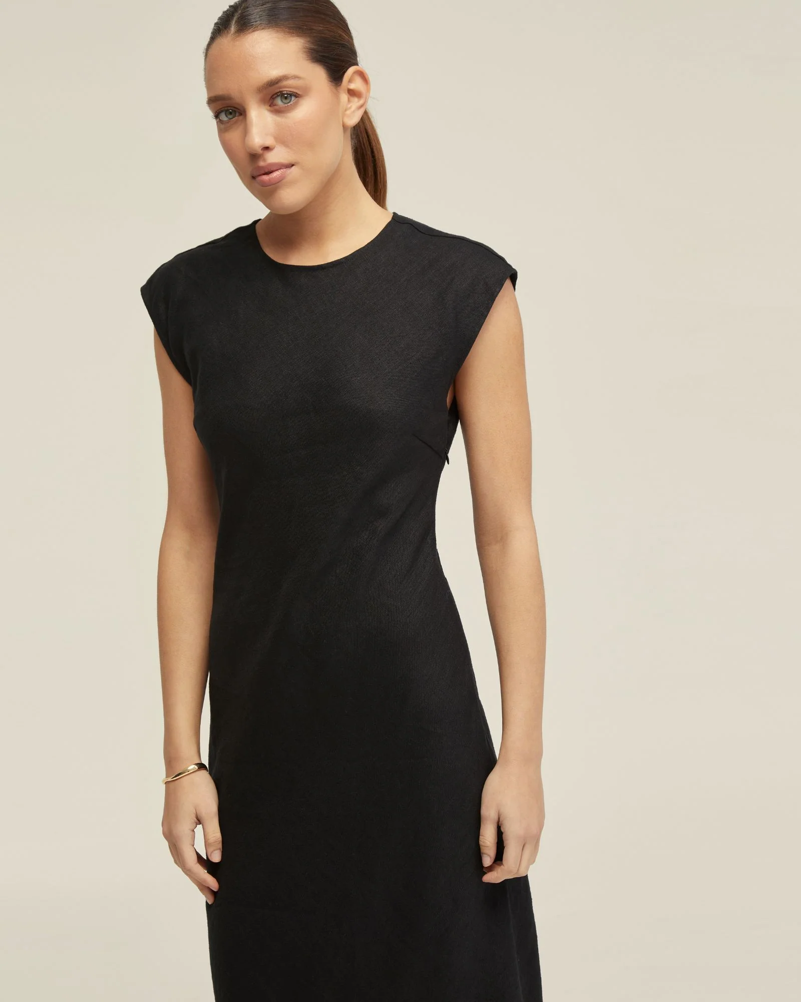 Isabel Linen Dress - Image 5