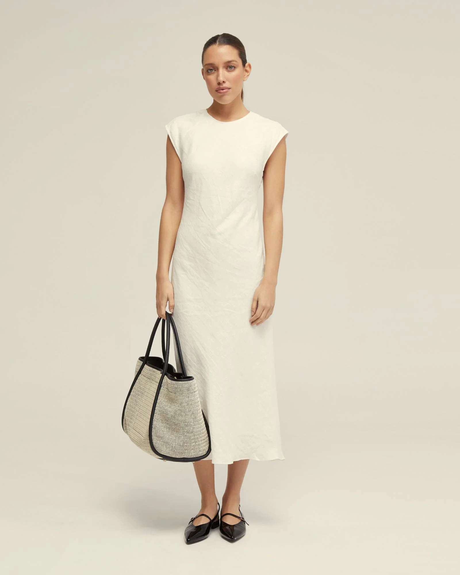 Isabel Linen Dress - Image 7