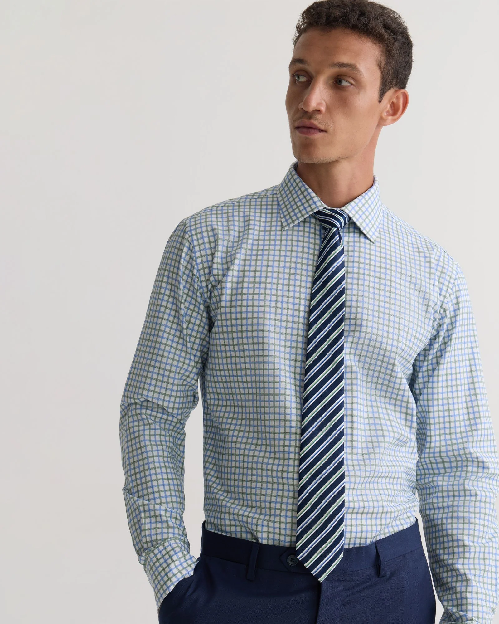 Islington Classic Fit Check Shirt - Image 4