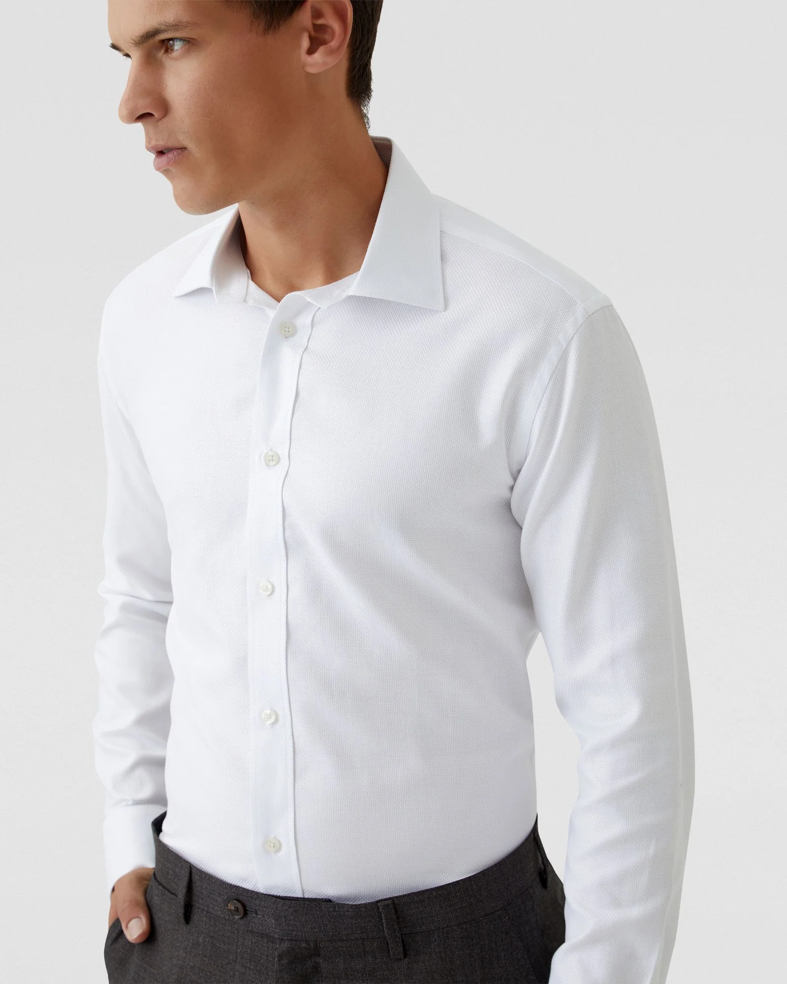 Islington Cotton Dobby Shirt - Image 10