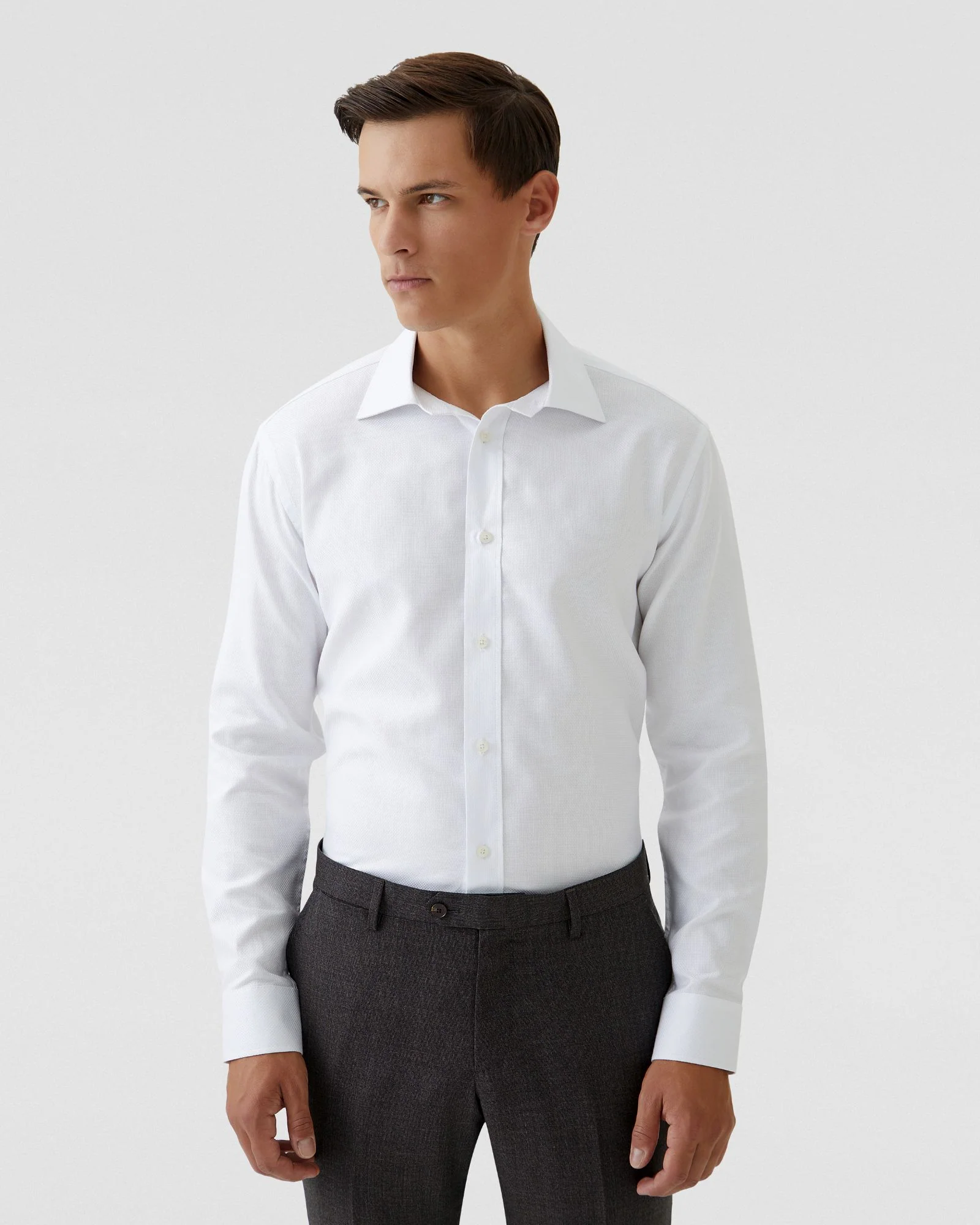 Islington Cotton Dobby Shirt - Image 11