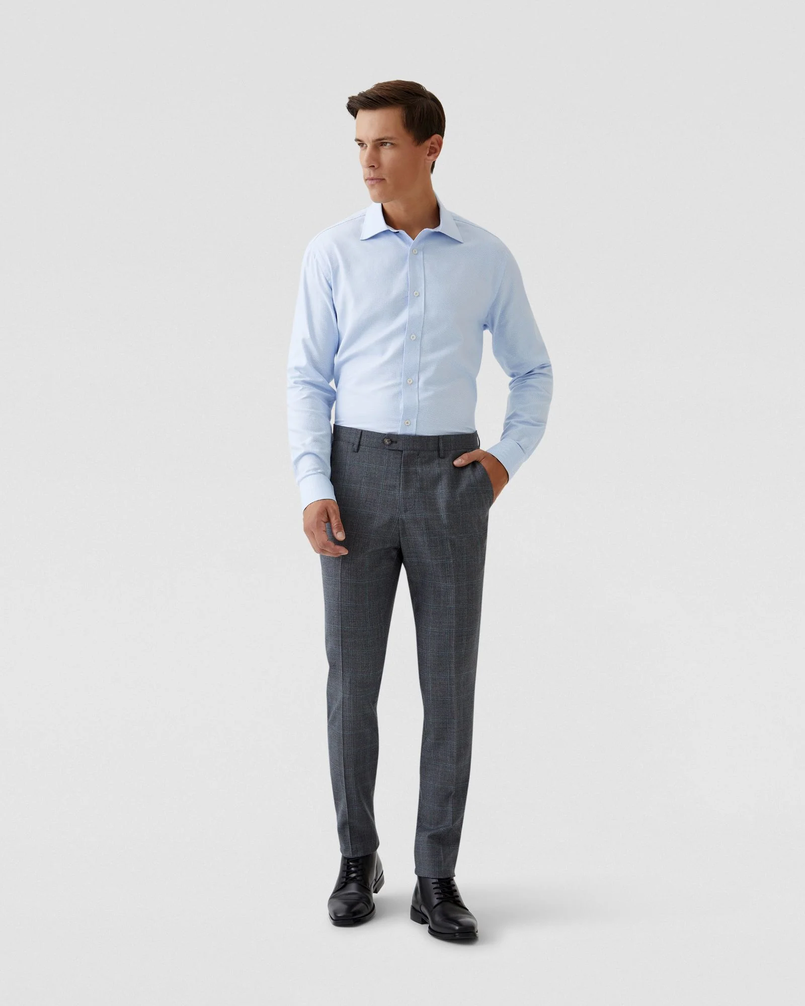 Islington Cotton Dobby Shirt - Image 5