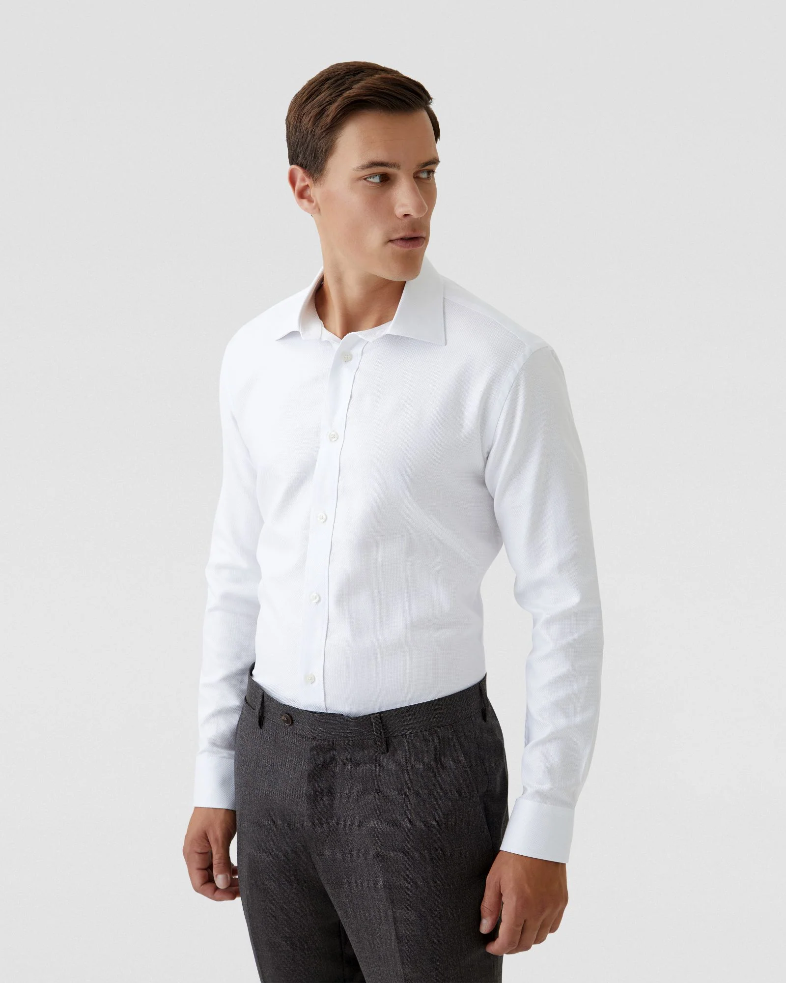 Islington Cotton Dobby Shirt - Image 8