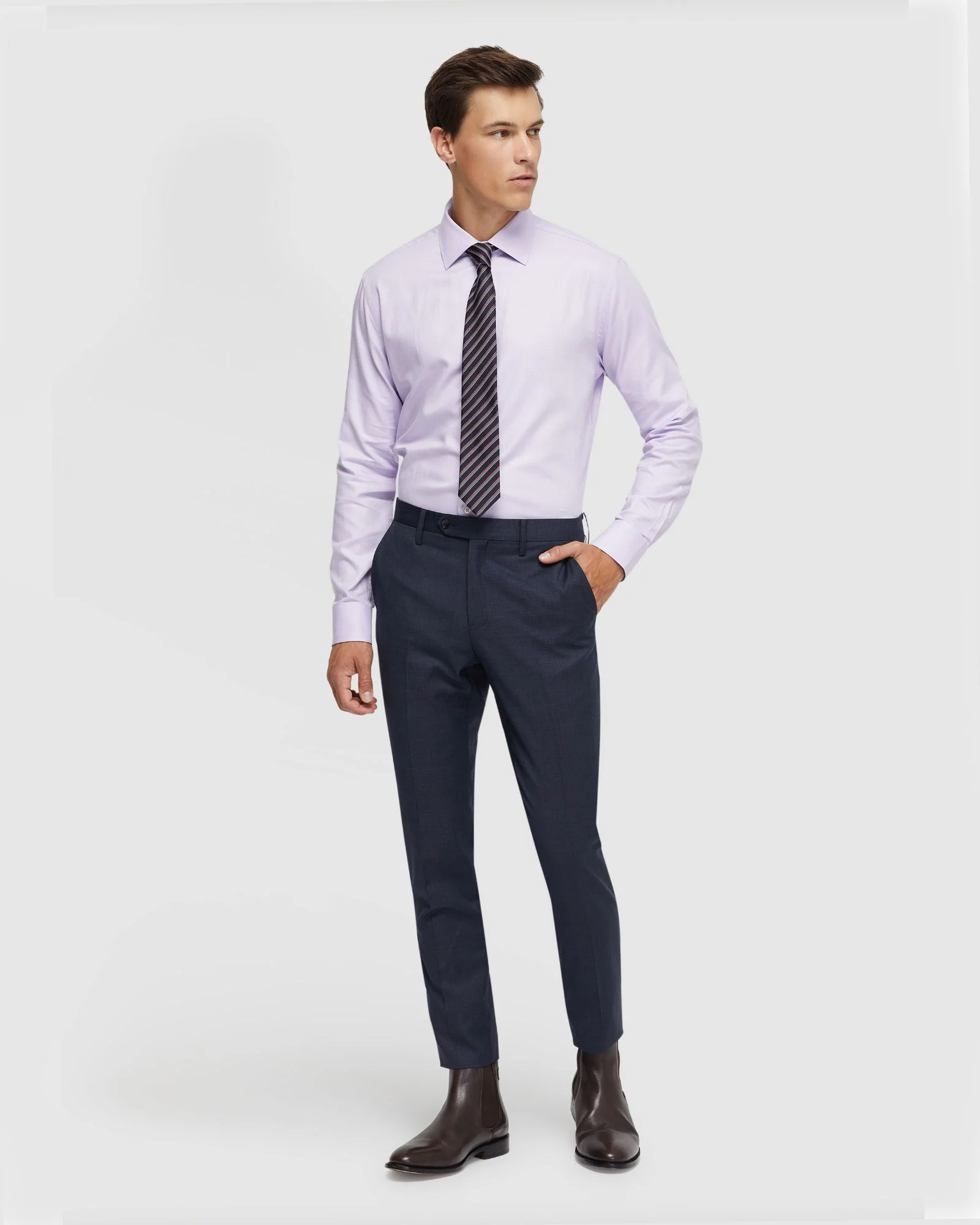 Islington Cotton Twill Shirt - Image 7