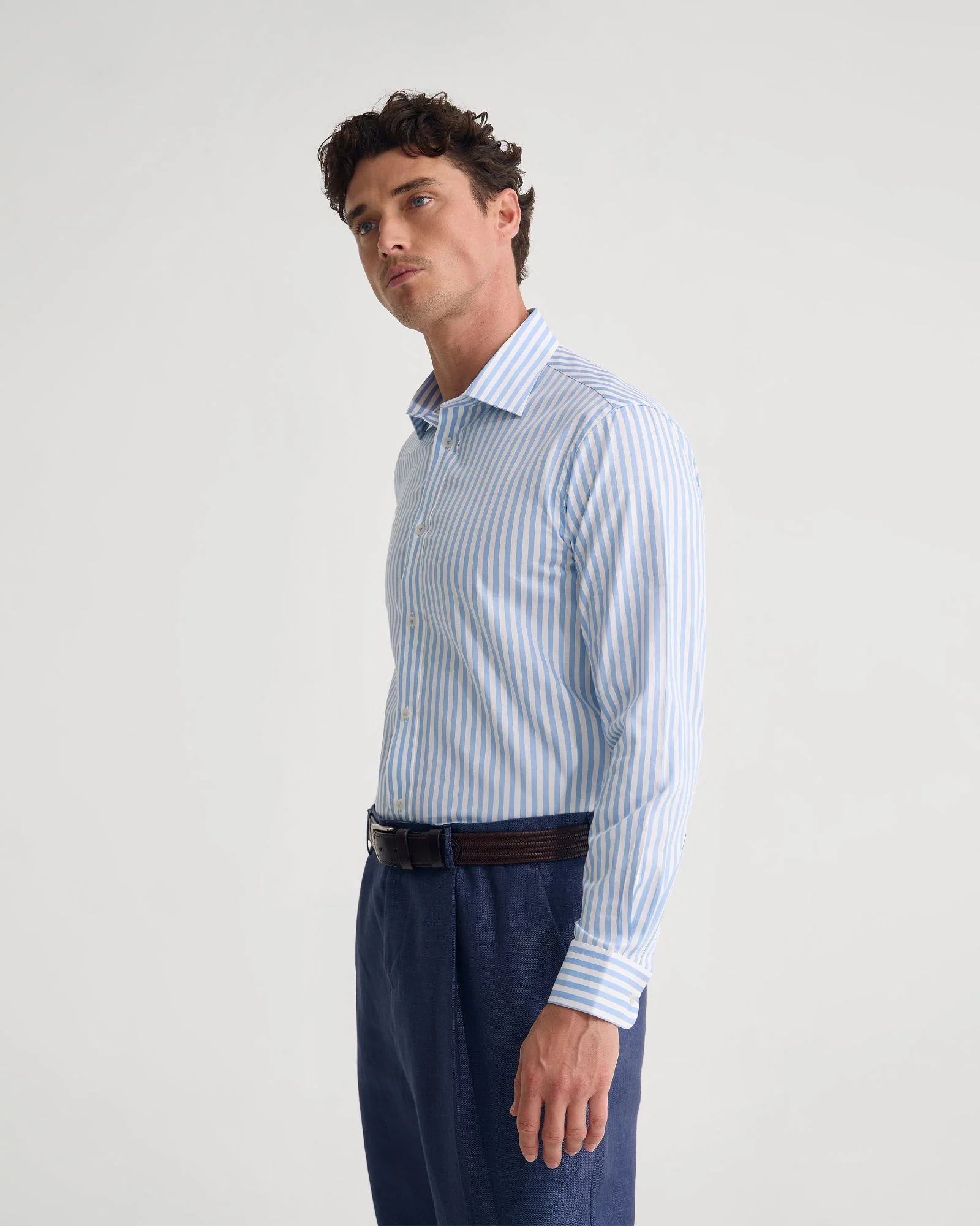 Islington Fit Stretch Luxury Shirt - Image 2