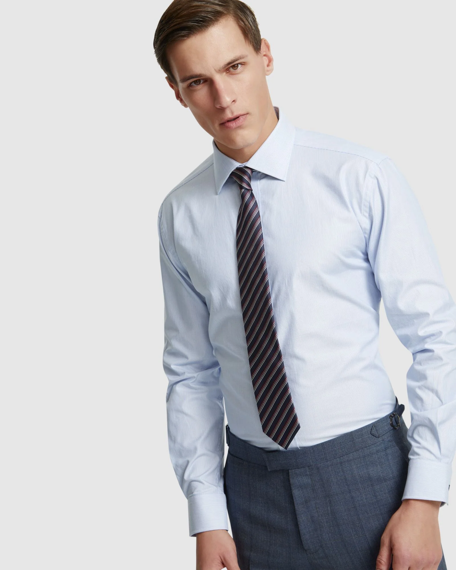 Islington Mini Stripe Shirt - Image 4