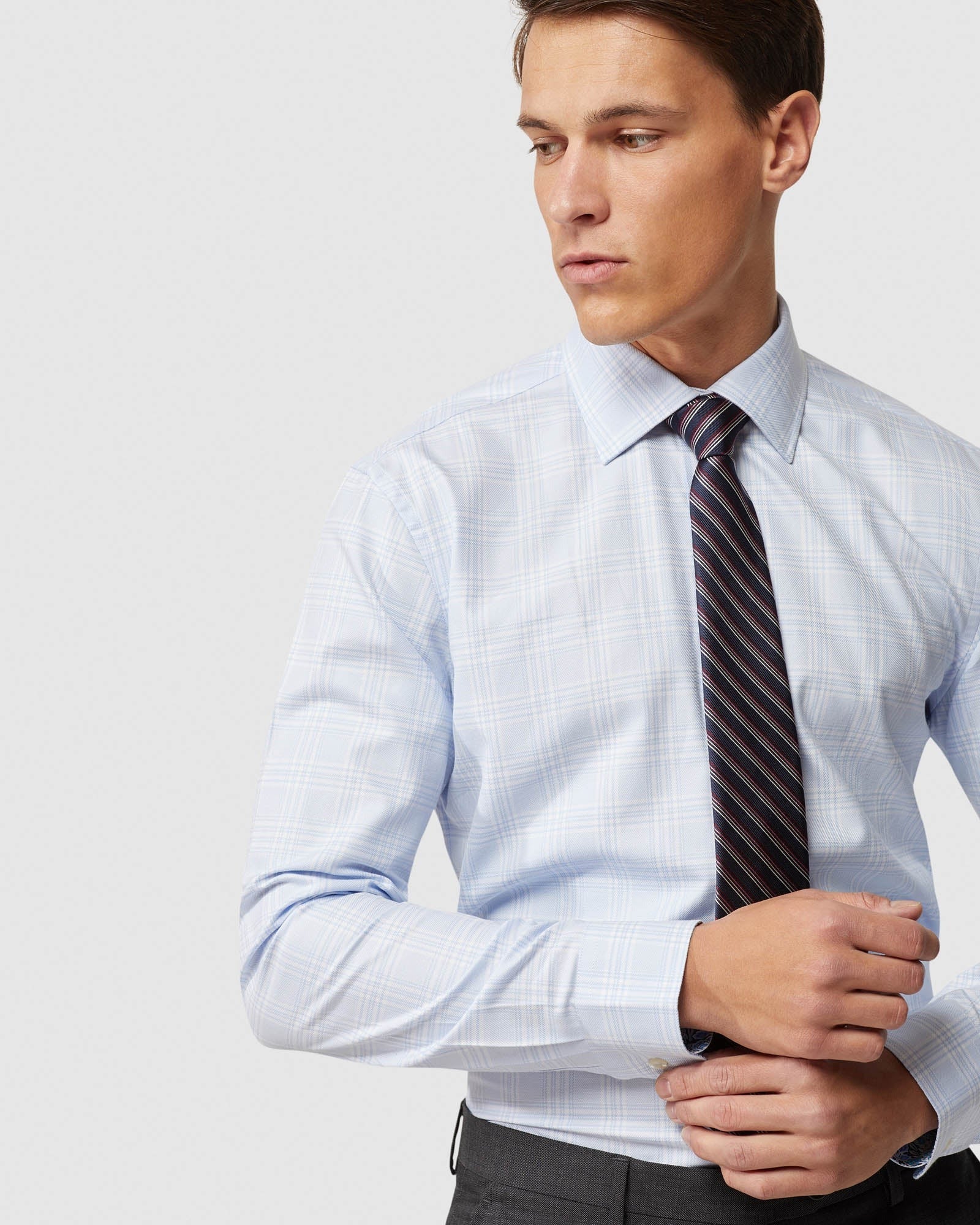 Islington Reglr Fit Checked Shirt - Image 4