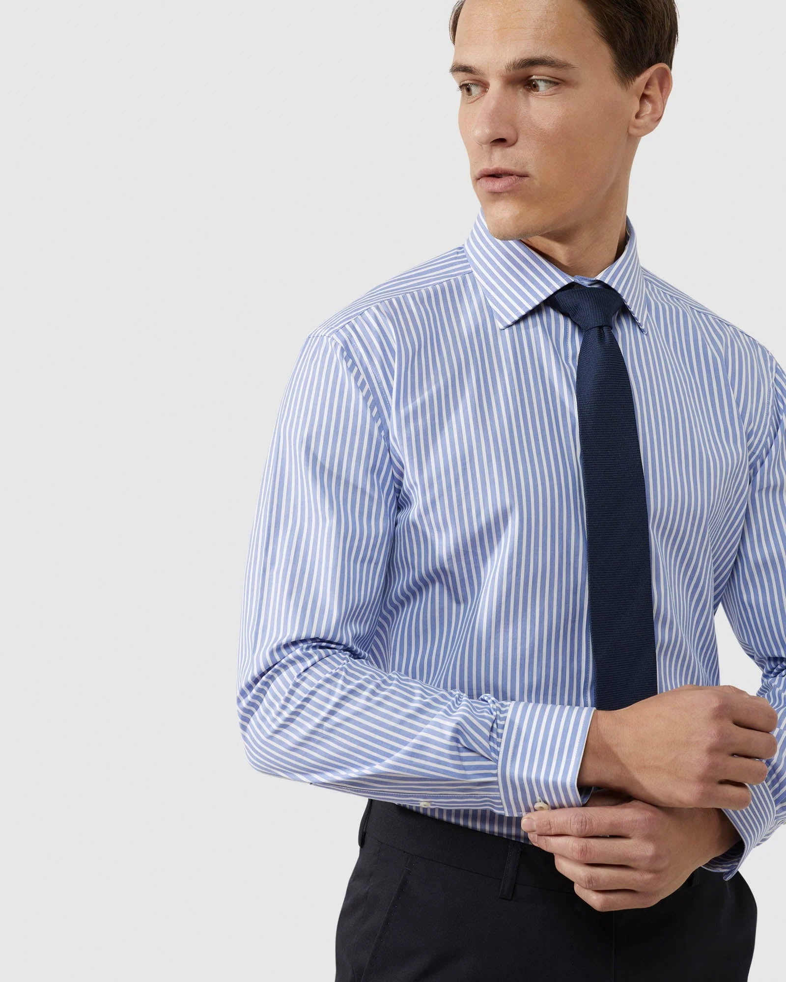 Islington Regular Fit Striped Shirt - Image 4