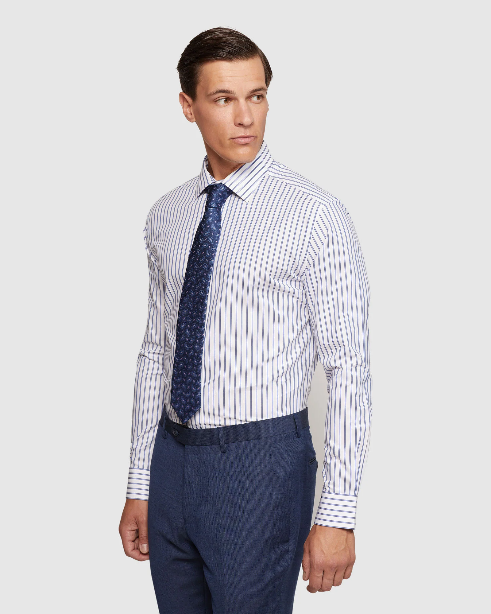 Islington Regular Fit Striped Shirt - Image 2