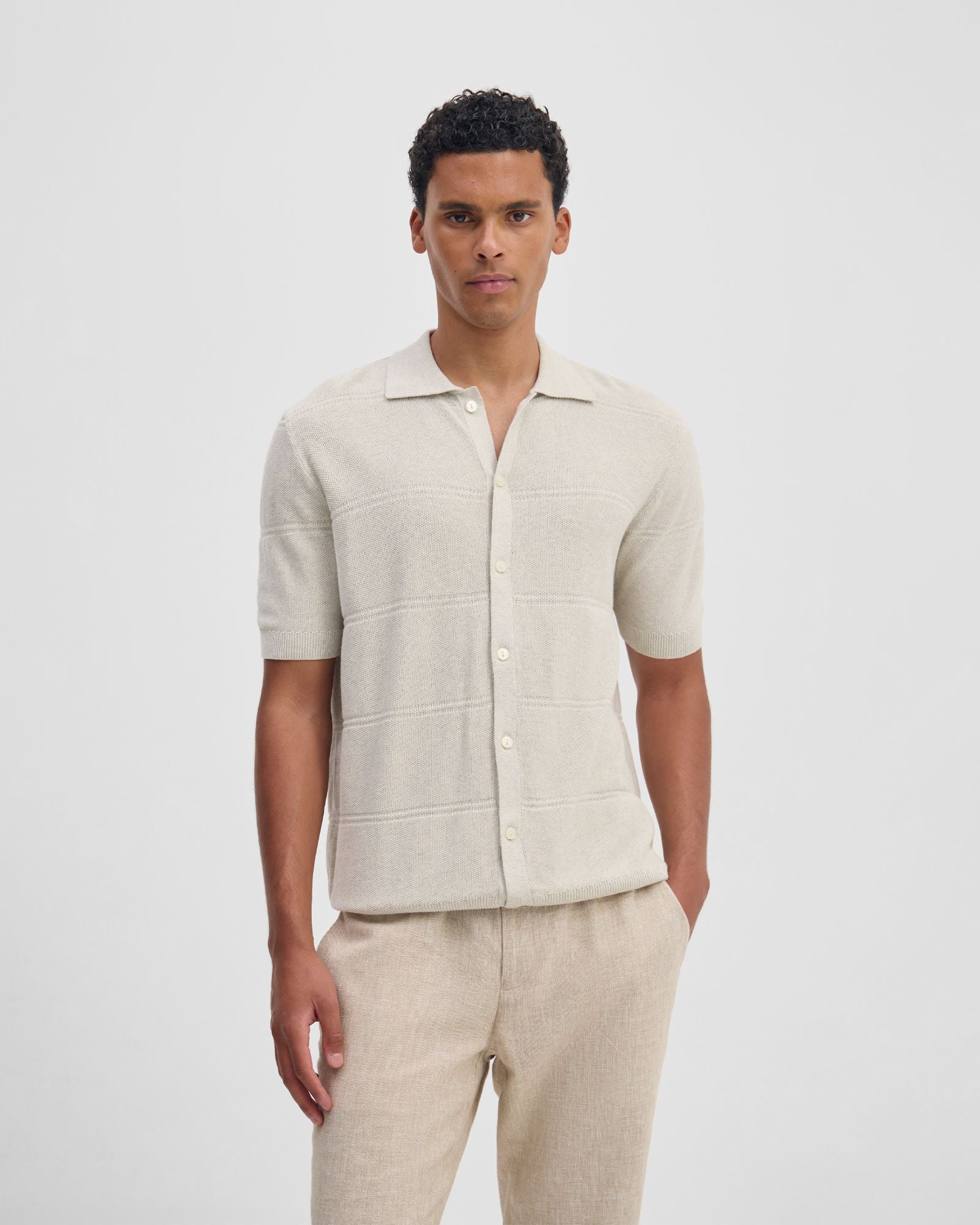 Jack Knitted Button Up Shirt - Image 21