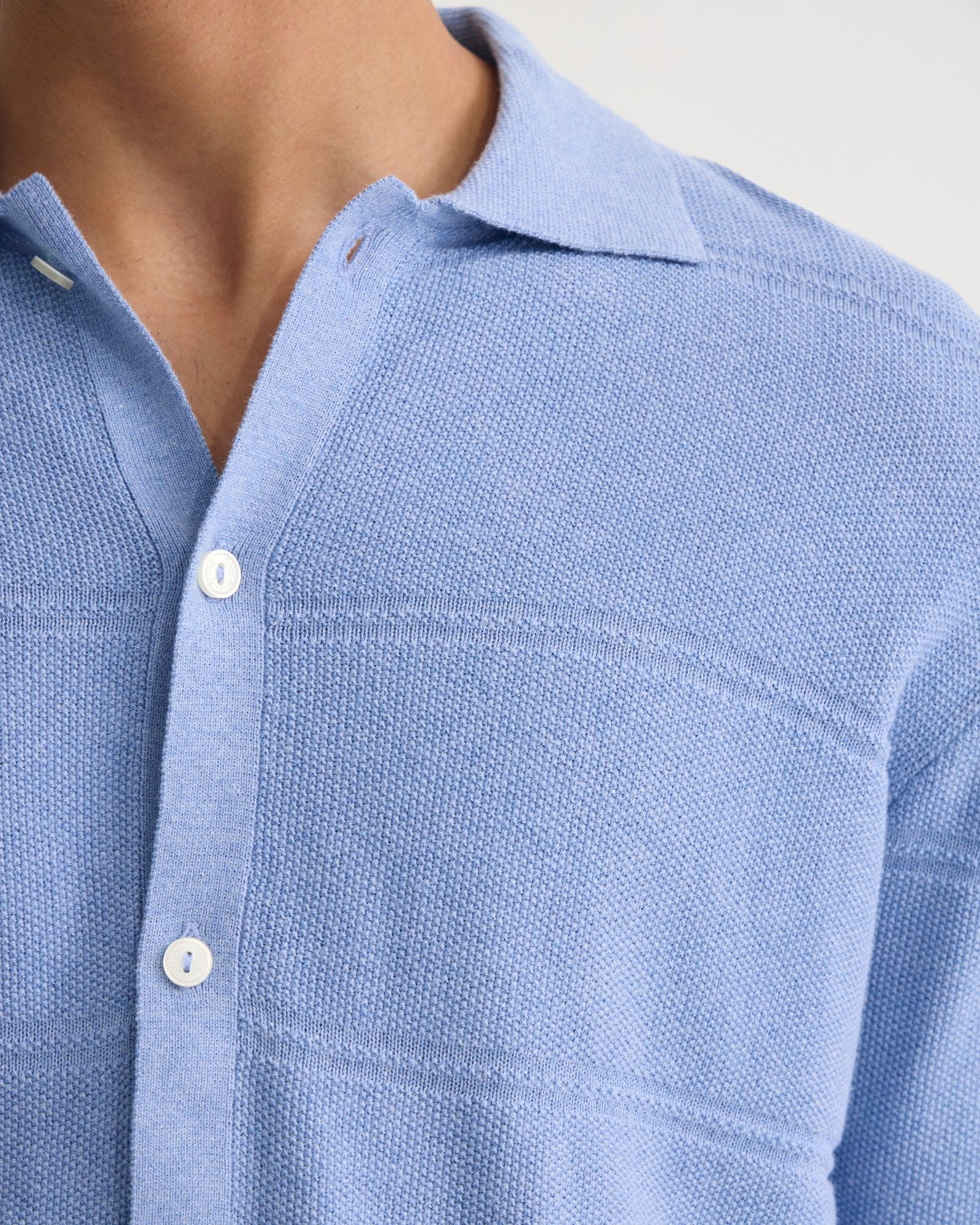 Jack Knitted Button Up Shirt - Image 7